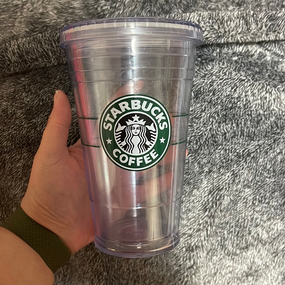 STARBUCKS plastic cold cup